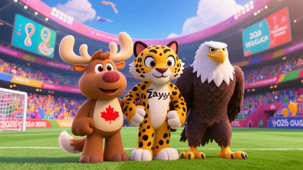 揭秘2026世界杯吉祥物：Maple、Zayu与Clutch背后的文化密码与狂欢寓意